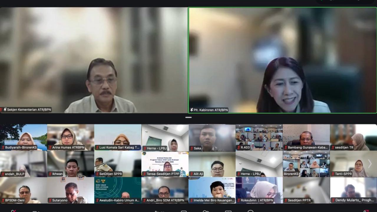 Kementerian ATR/BPN Bahas Dasar Penyusunan Anggaran 2027, Fokuskan Efisiensi dan Kualitas Layanan