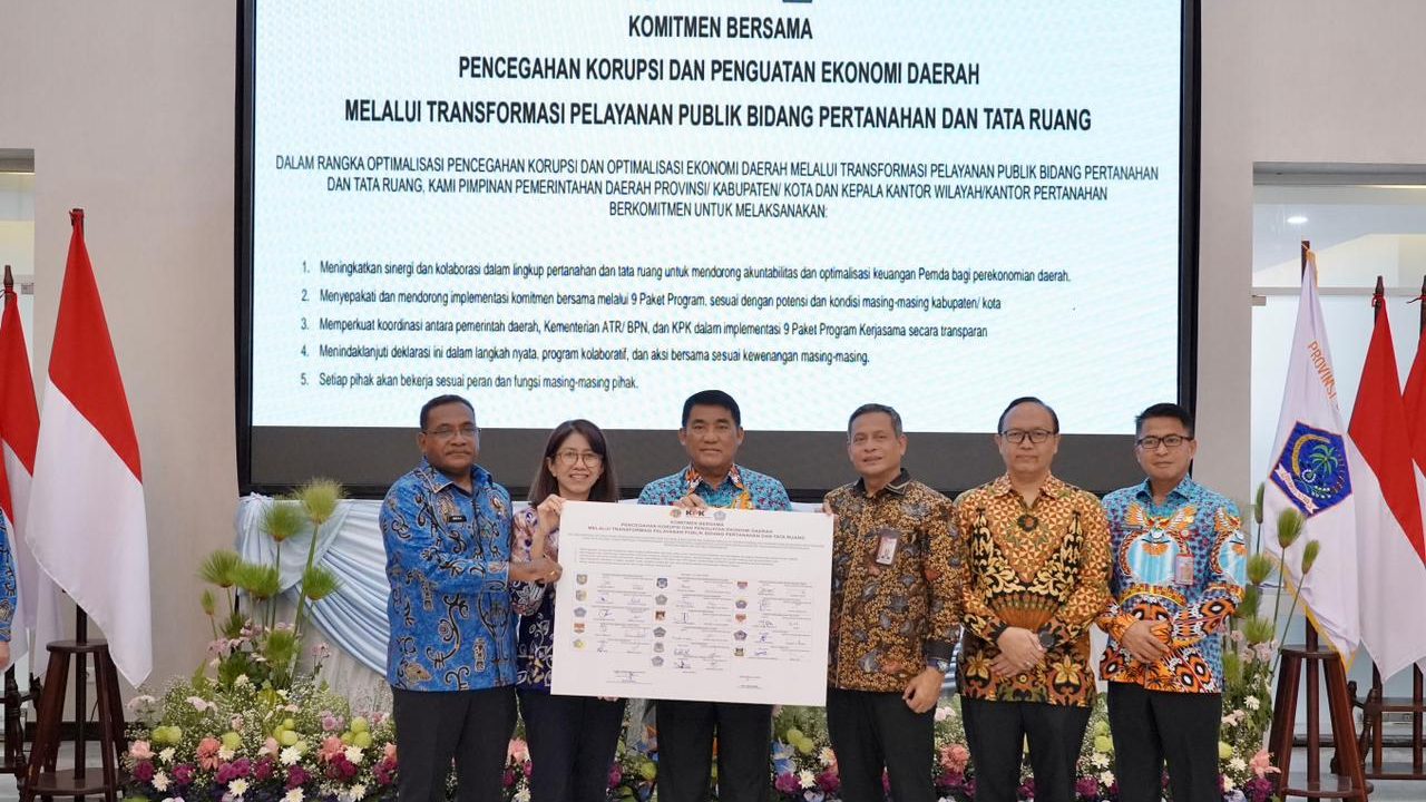 Tawarkan Sembilan Program Kerja Sama dengan KPK, Sahli ATR/BPN Ungkap Keuntungan bagi Pemerintah Daerah Se-Sulut