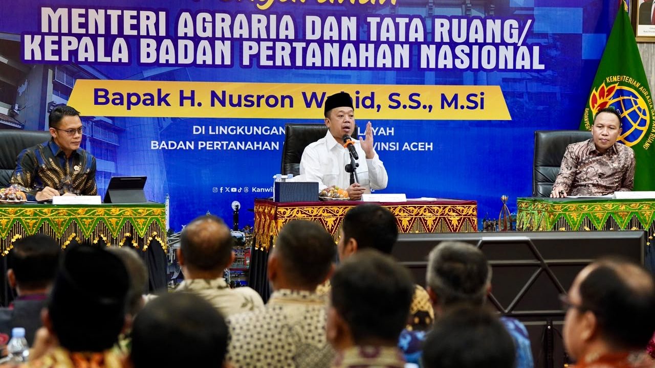 Menteri ATR/Kepala BPN: Transformasi Layanan Pertanahan Harus Berorientasi pada Kepuasan Masyarakat